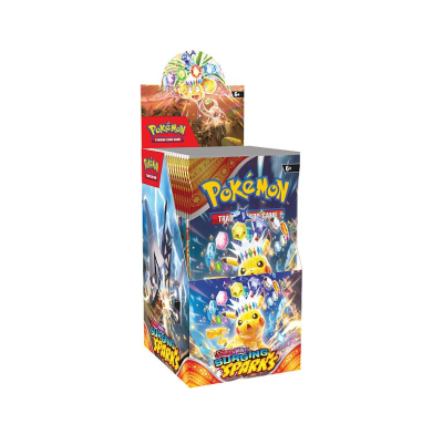 Pokemon Surging Sparks Booster Box 18 packs!