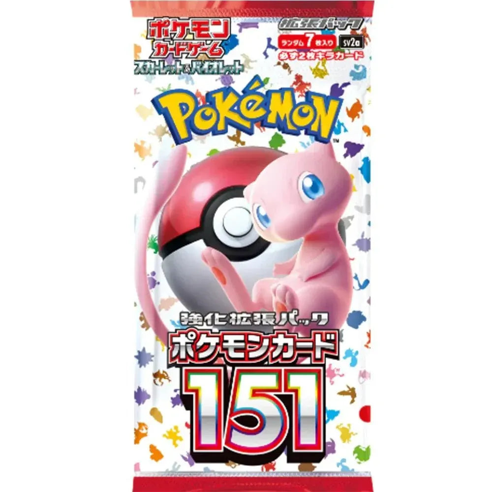 Pokemon 151 Booster Box Japans