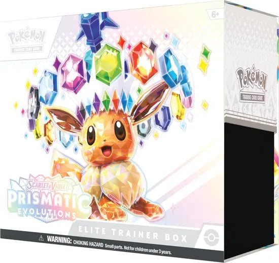 Pokemon Prismatic Evolutions Elite Trainer Box