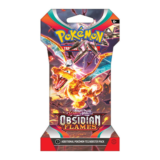 Pokemon Obsidian Flames sleeved boosterpack
