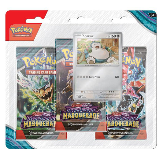 Pokemon Twilight Masquerade 3 Pack Blister