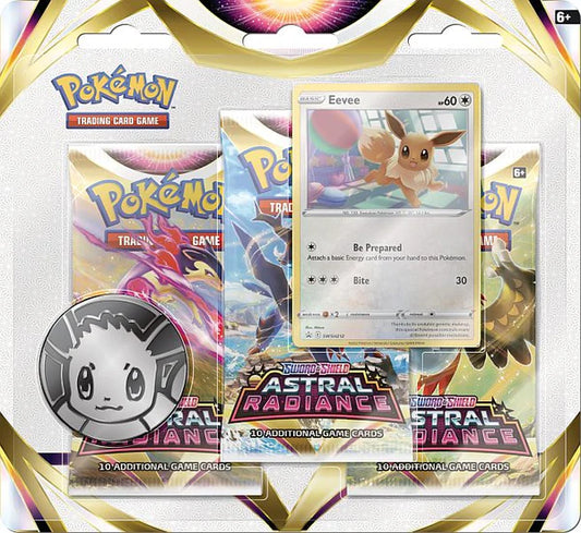 Pokémon Astral Radiance 3 pack blister - Eevee
