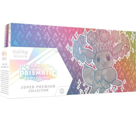 POKEMON SV08.5 Prismatic Evolutions Super-Premium Collection Trading cards